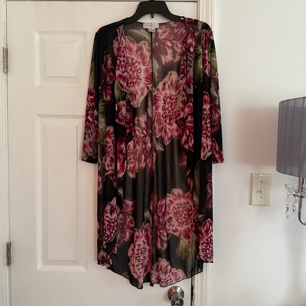 Floral kimono